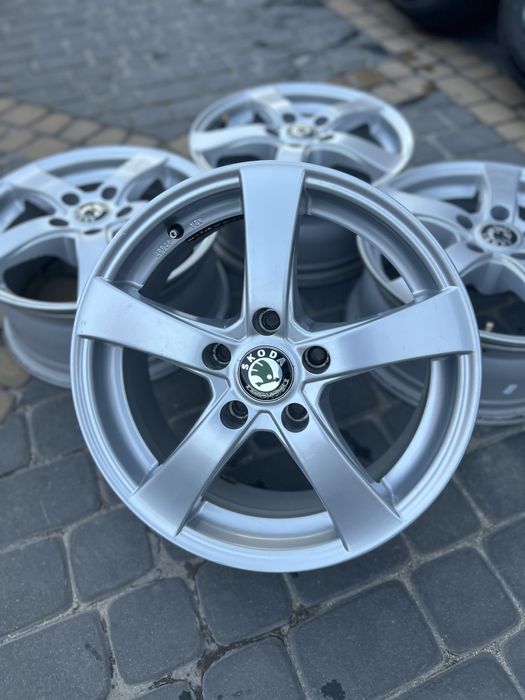 Диски легкосплавні 5х112 r16 et45 Golf Passat Cadyy T4 Skoda Octavia