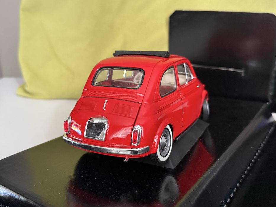 Model samochodu Fiat 500 - 1:18