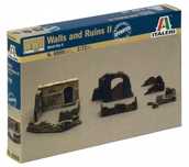 model 1:72 WWII Walls and Ruins II 6090 italeri