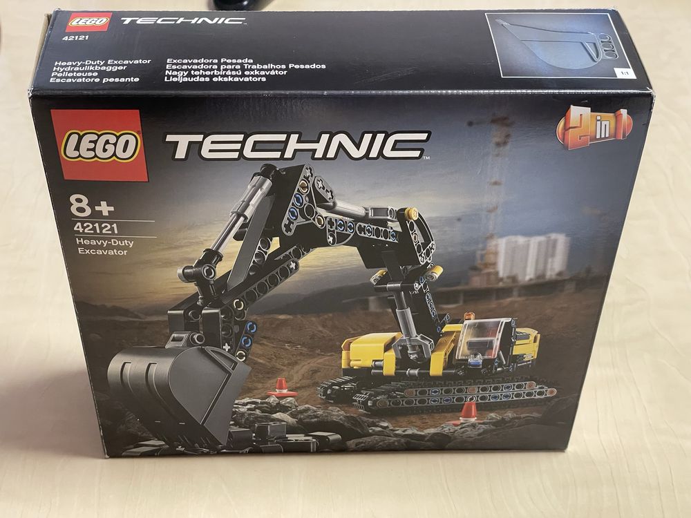 Lego 42121 Wytrzymała koparka TECHNIC