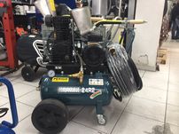 Compressor de Reboco 24+24L Rubete 24 R2 com Kit de Pistolas