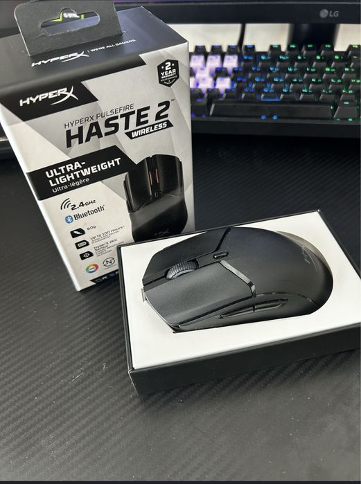 Myszka hyperx pulsfire haste 2 wireless