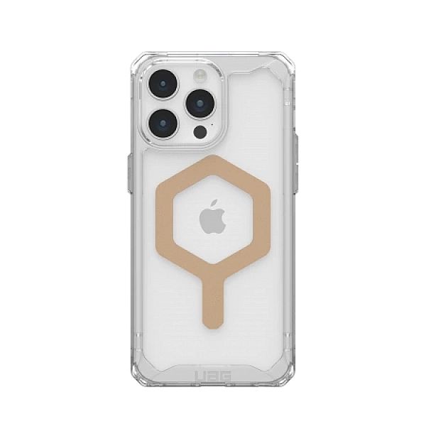 Etui UAG Plyo MagSafe do iPhone 15 Pro Max - przezroczysto-złote