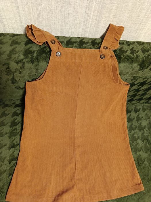 Вельветовий жіночий сарафан