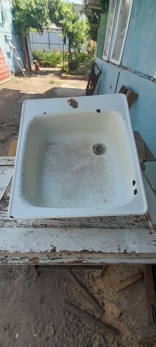 Мийка малірована радянська ширина 45см, жовжина 50 см, глибина 19см