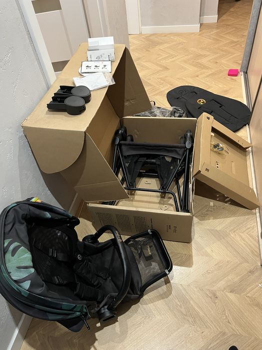 Spacerówka Cybex Platinum mios - Birds przod/ tył