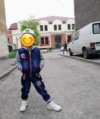 Джинсовий костюм на хлопчика 4 роки