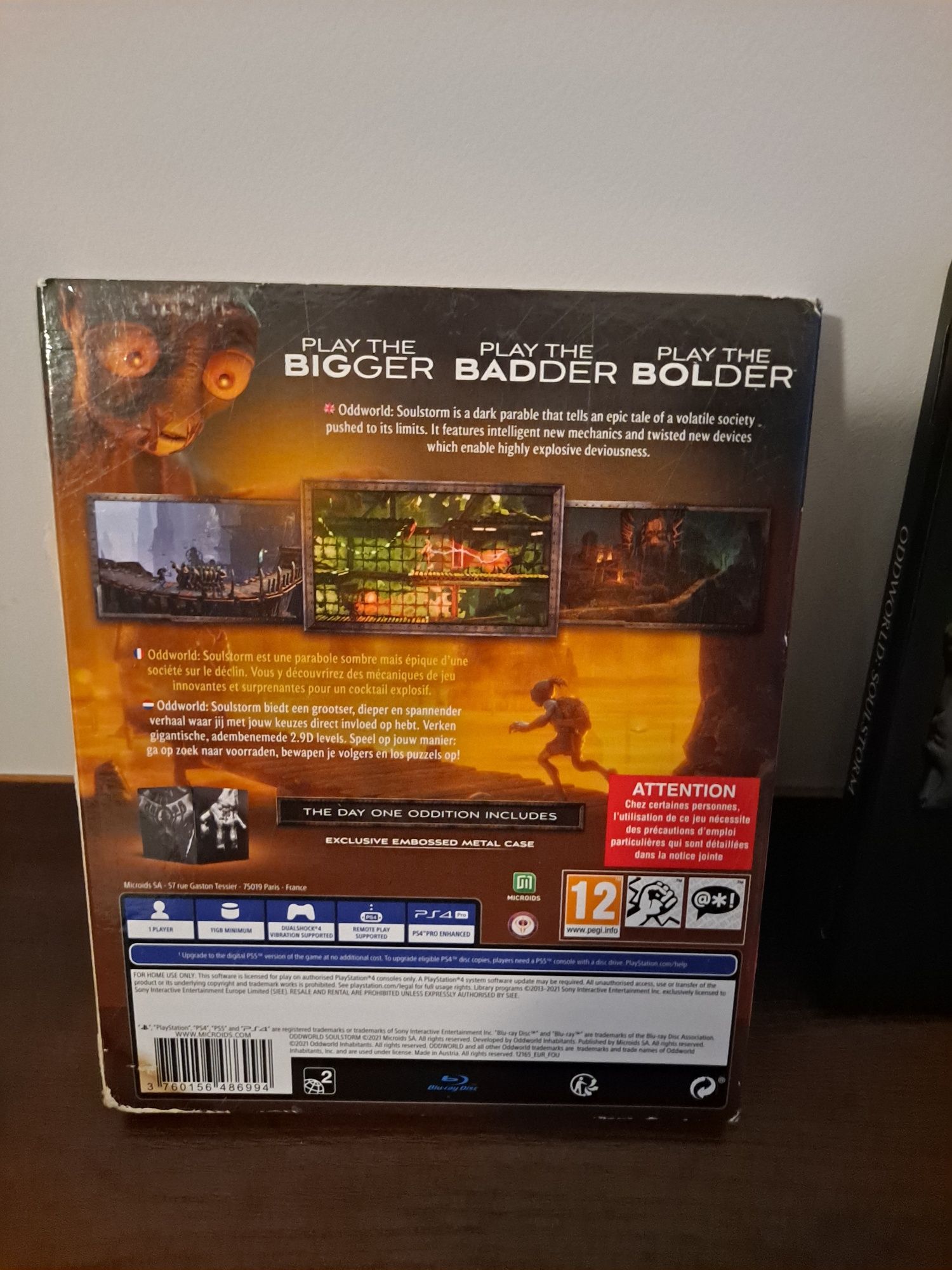 Oddworld Soul Storm Steelbook PS4/PS5 PlayStation