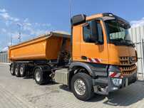 Arocs 4x4 HUD plus Schmitz wywrotka stal