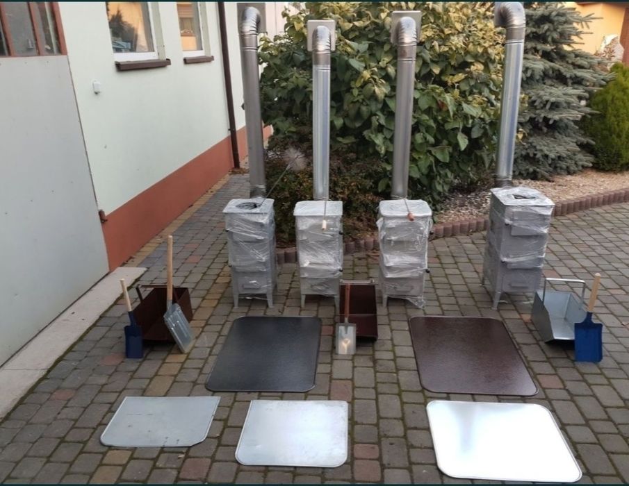 Piec Koza do 100m2 Najgrubszy Na lata 3mm blacha 12 cegieł Atestowany