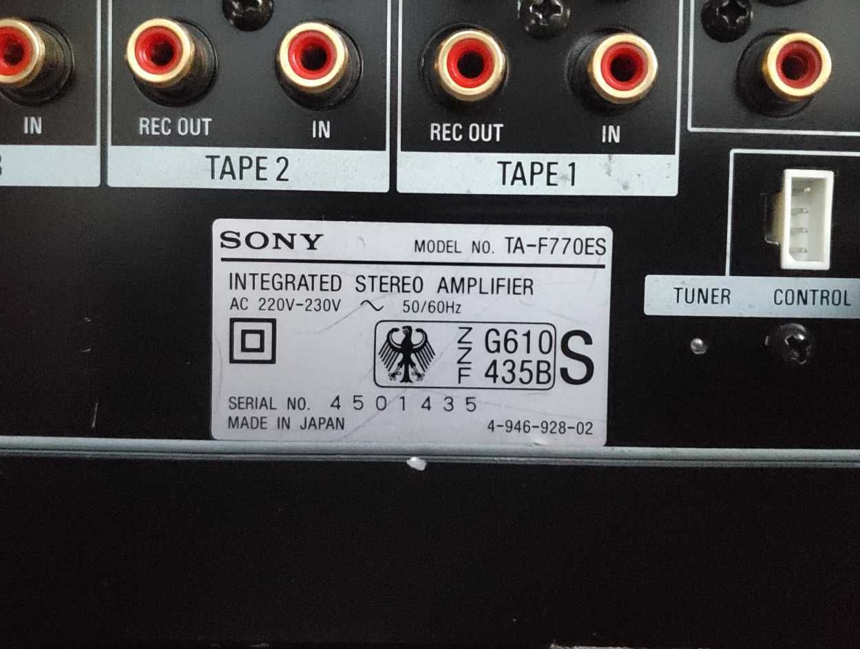 Підсилювач (усилитель) Sony TA-F 770ES