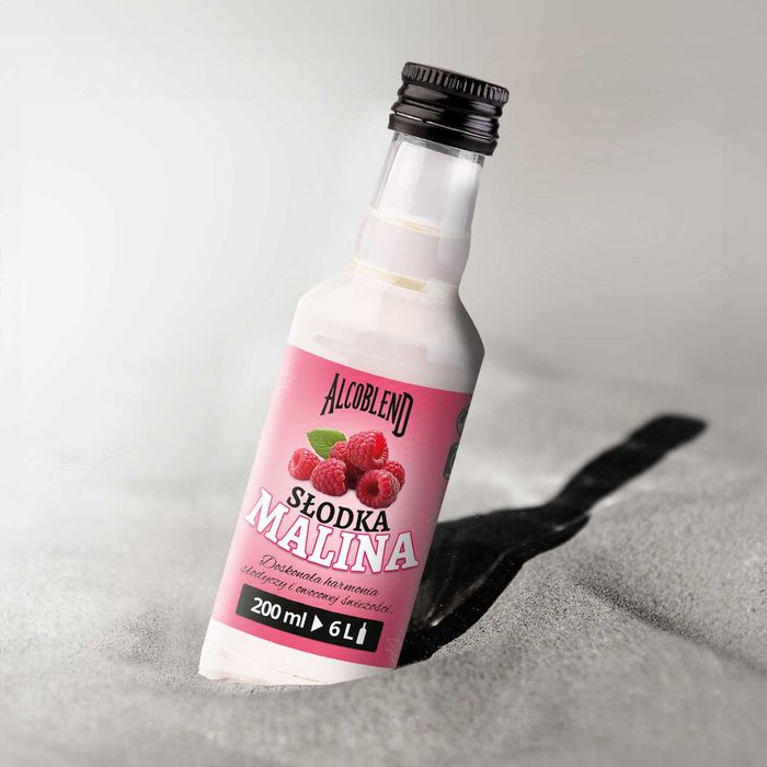 Zaprawka esencja smakowa do wódki Alcoblend Słodka Malina 200ml na 6L