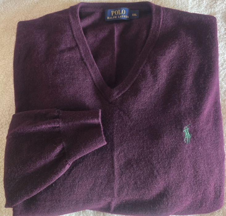 Sweter męski wełniany Ralph lauren XXL