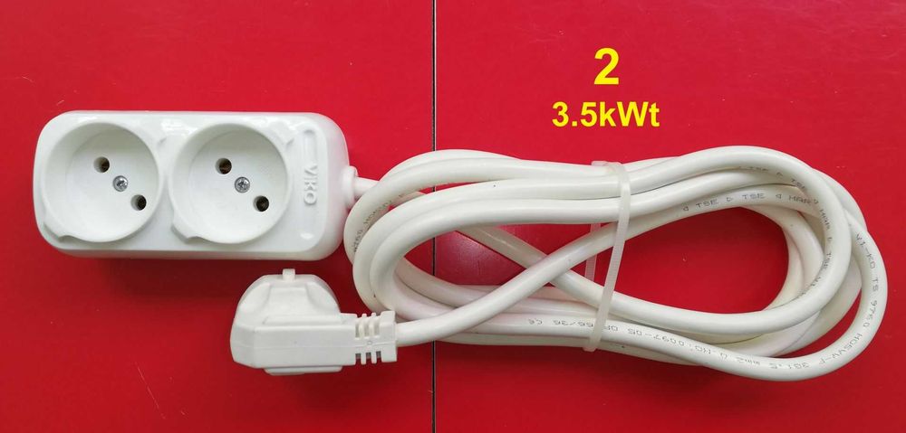 Удлинитель Viko HausMark SVEN OPTIMA PowerCoM 2-3-5-6 гнезд 3,5–1,3kW