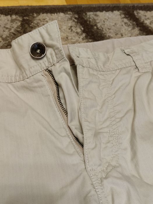 Letnie spodnie męskie jasne beżowe Ravel 32/30 M