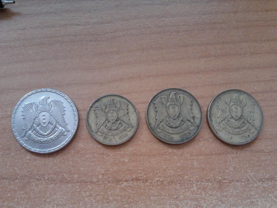 Монеты Сирии 1965 - 1968 гг.