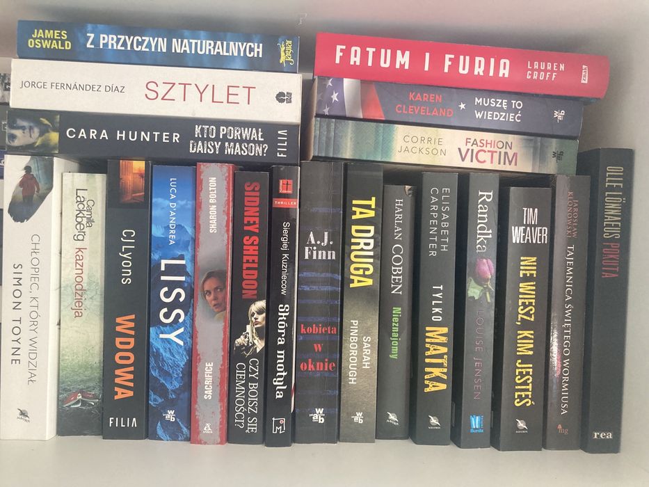 Kryminały 21 sztuk różni autorzy