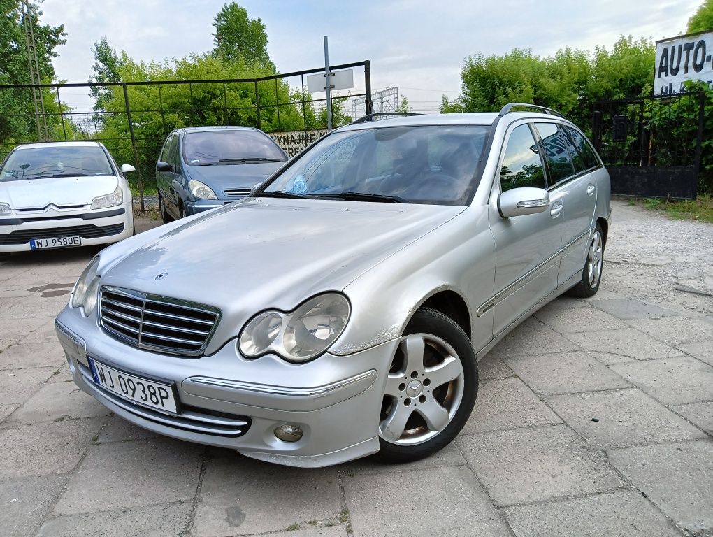 Mercedes-benz c klasa 1,8 GAZ 05r automat bdb stan do jazdy zadbany