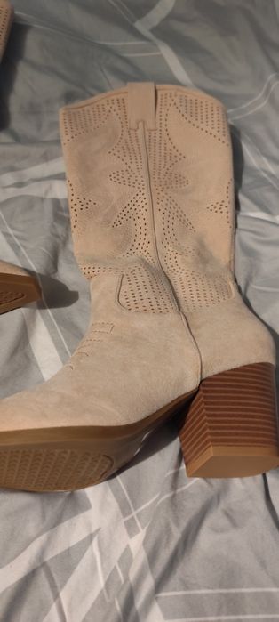 Kozaki damskie kowbojki 39 nowe