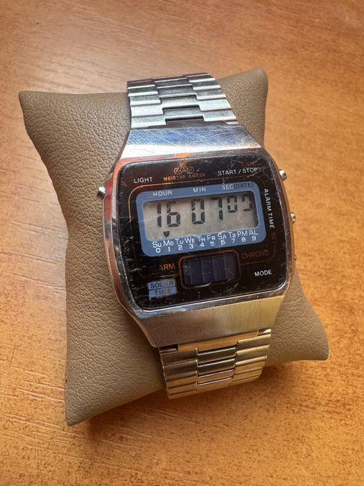 Zegarek Meister Anker Solar LCD Sprawny