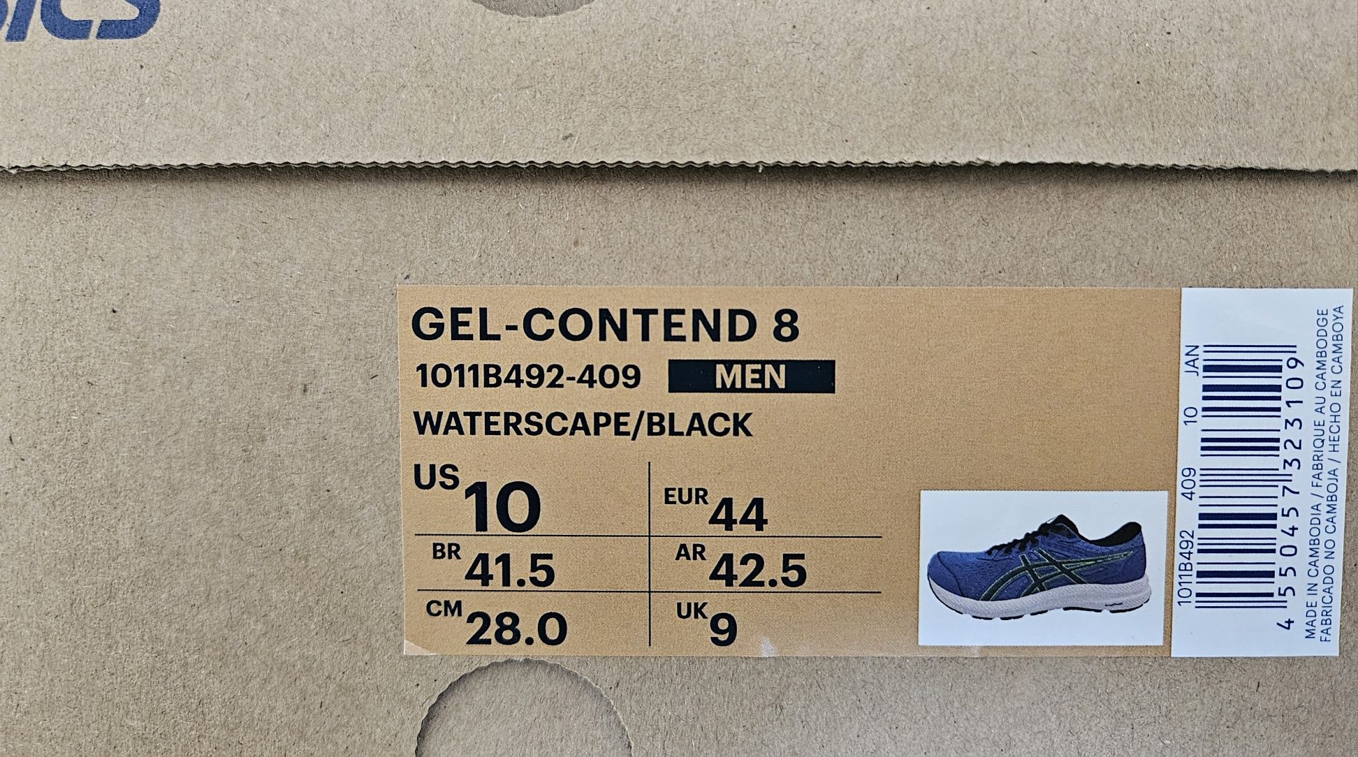 Wyprzedaż!!! Buty do biegania męskie.  Asics.  Rozmiar 44