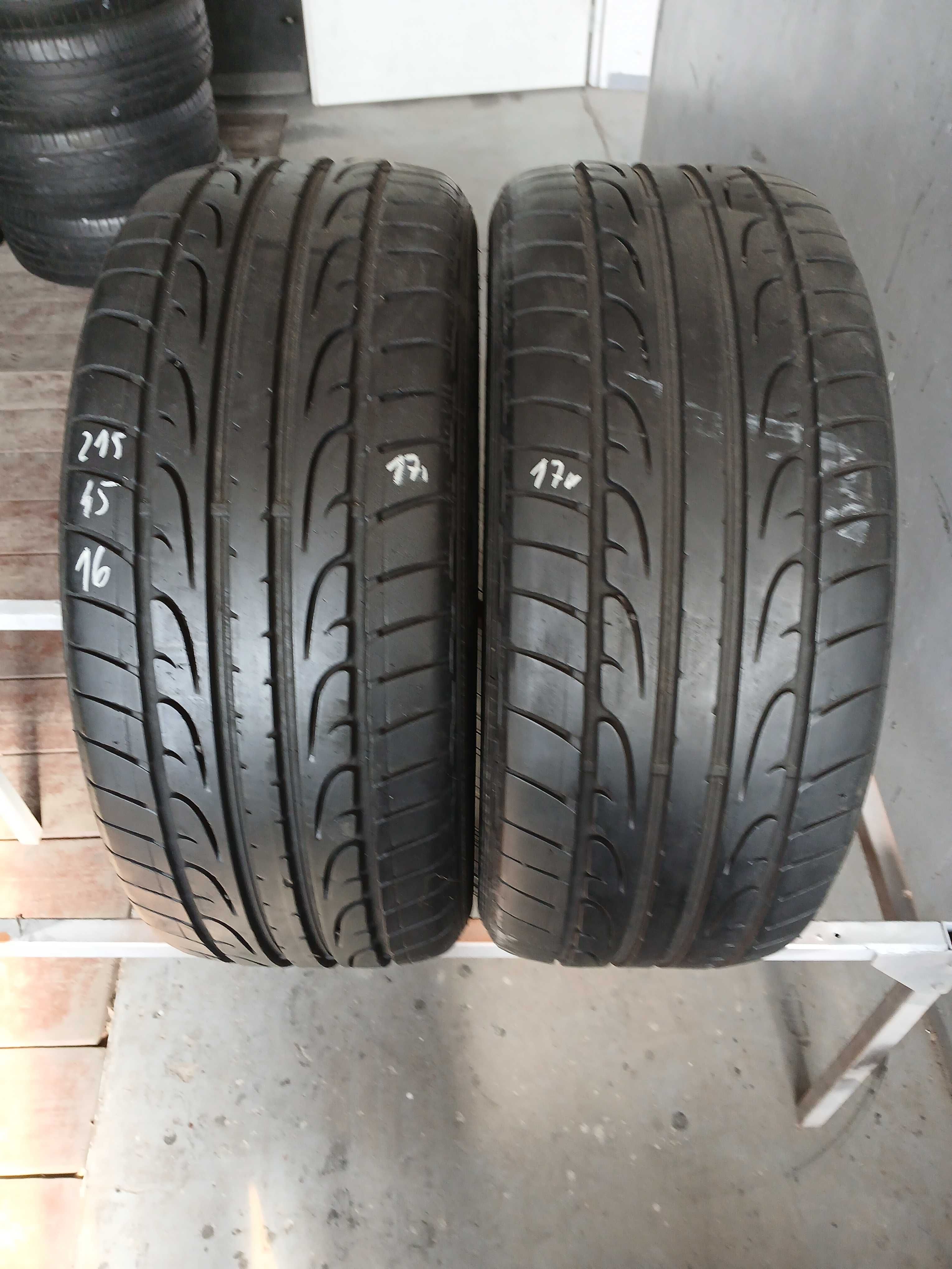 Opony letnie Dunlop 215/45/16