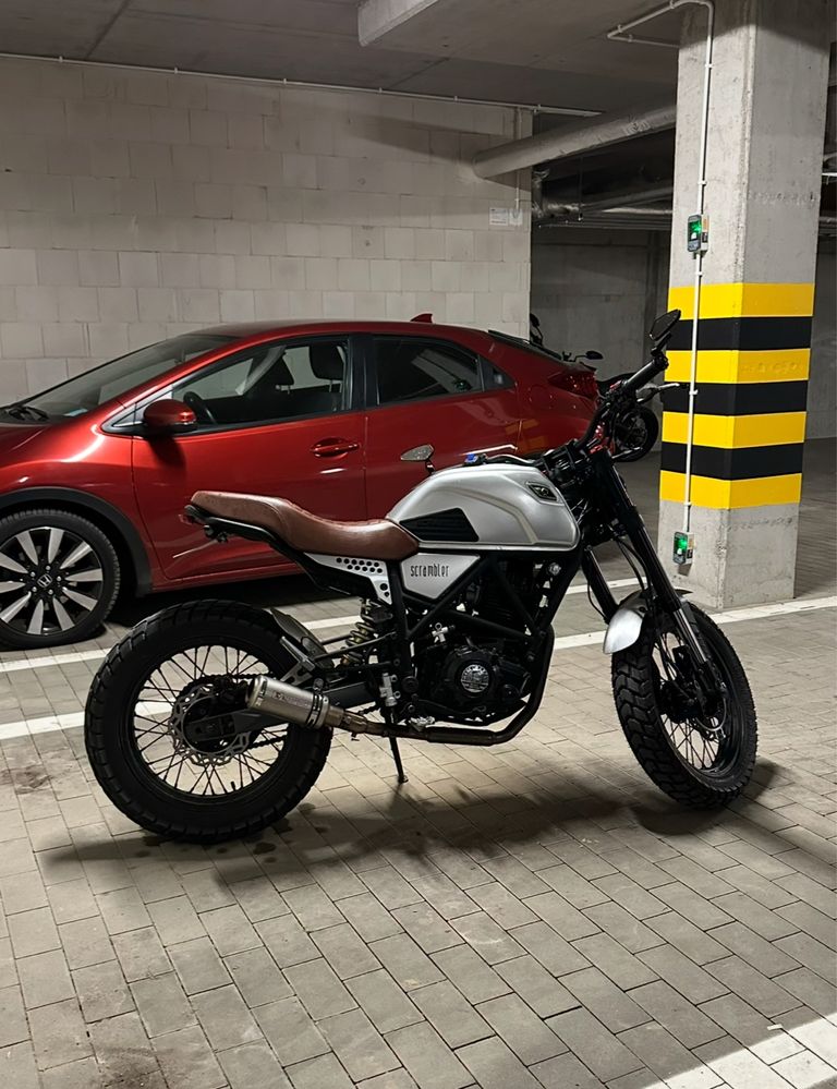 Zipp scrambler 125cc 2021r