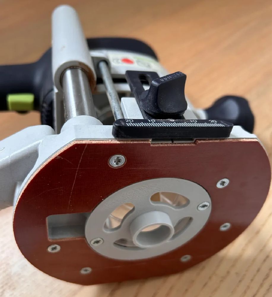 Pierścień kopiujący - Frezarka Festool OF 1010, komplet 3 szt.