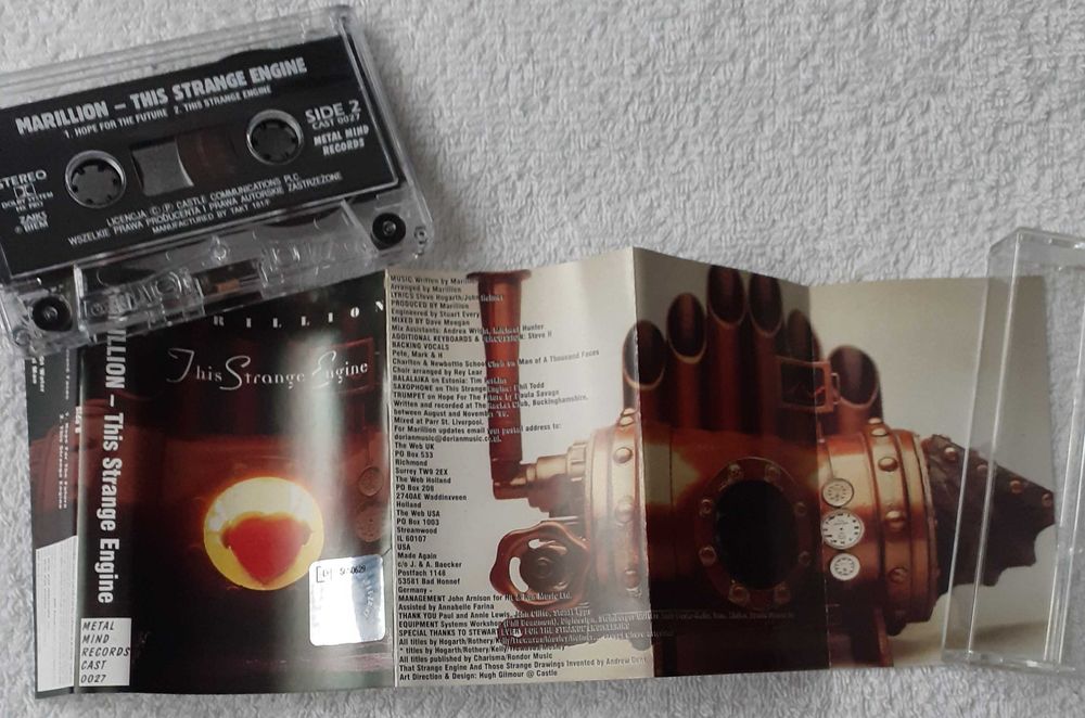 Marillion – This Strange Engine (Cassette, Album, HX Pro)