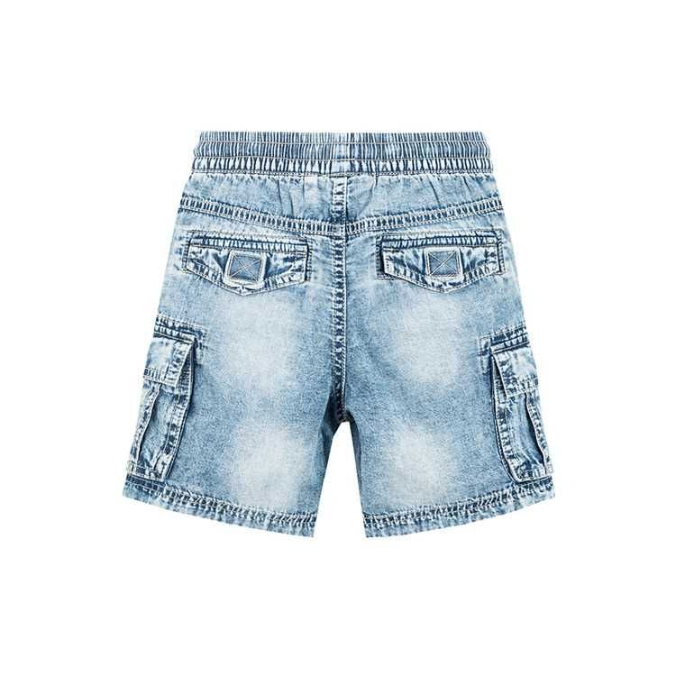 Cool Club szorty jeansowe bojówki marmurowe r.  110 / 116