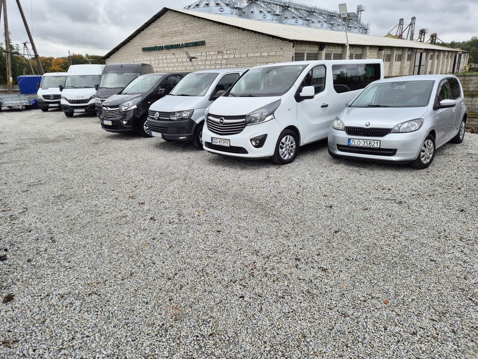 Wypożyczalnia samochodów osobowych oraz dostawczych przyczep I lawet.