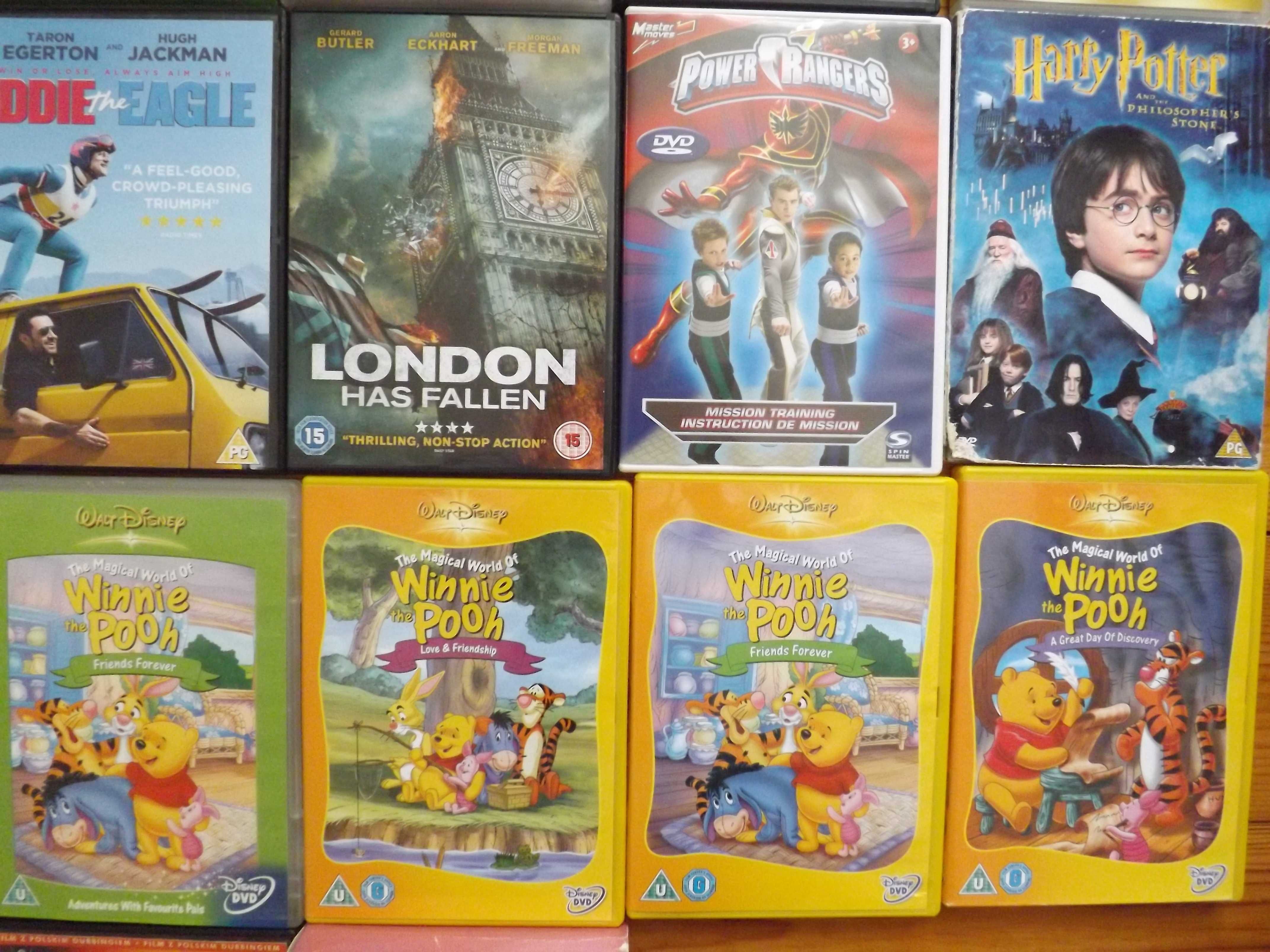 Disney  Harry  Epoka  Shrek filmy dvd bajki zestaw Tomek Olimp w ogniu