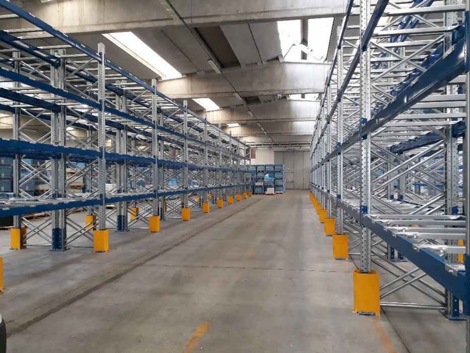 Regal paletowy wysokosc ramy 3800 szokosc 2700