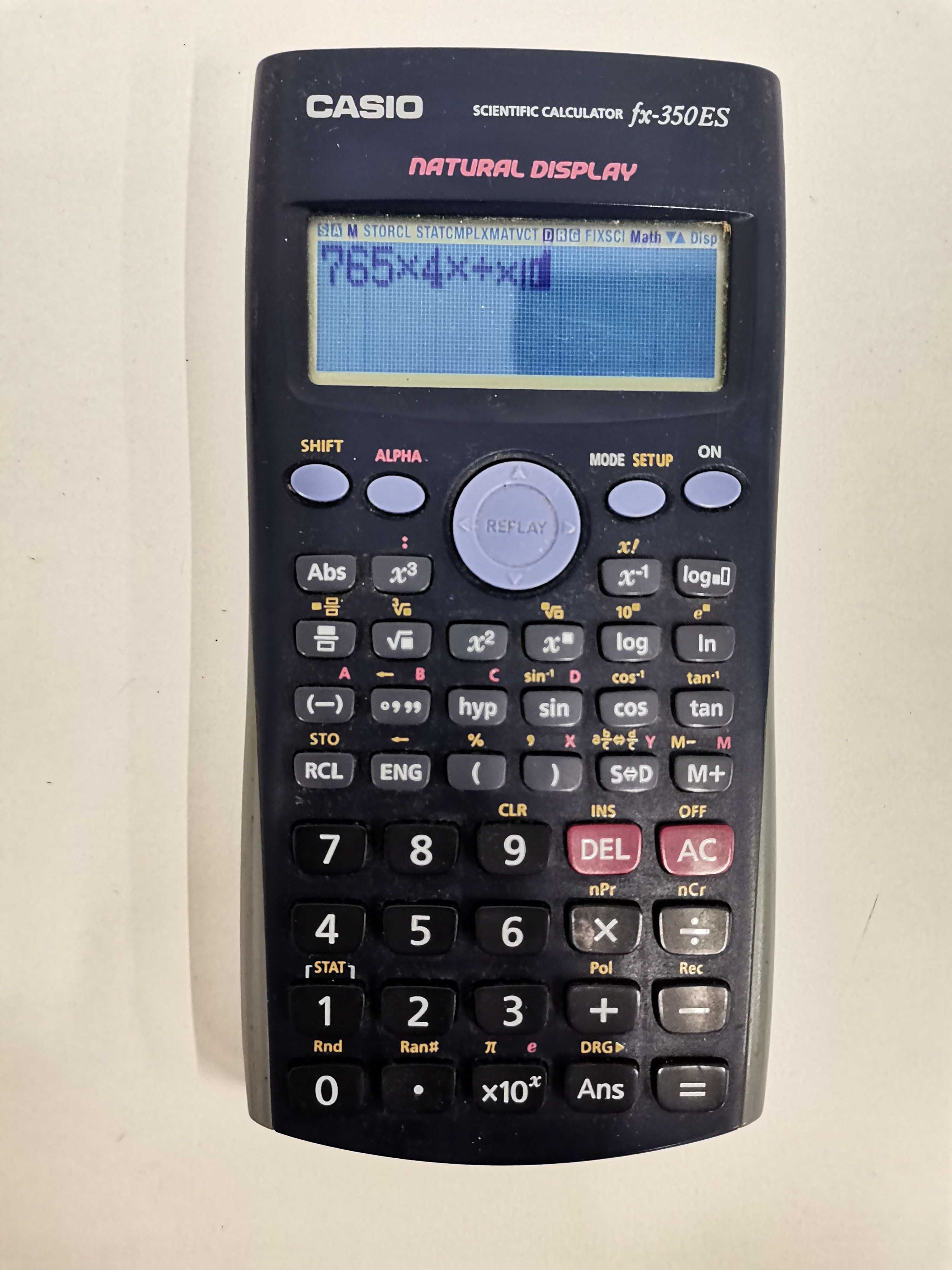 Kalkulator naukowy casio