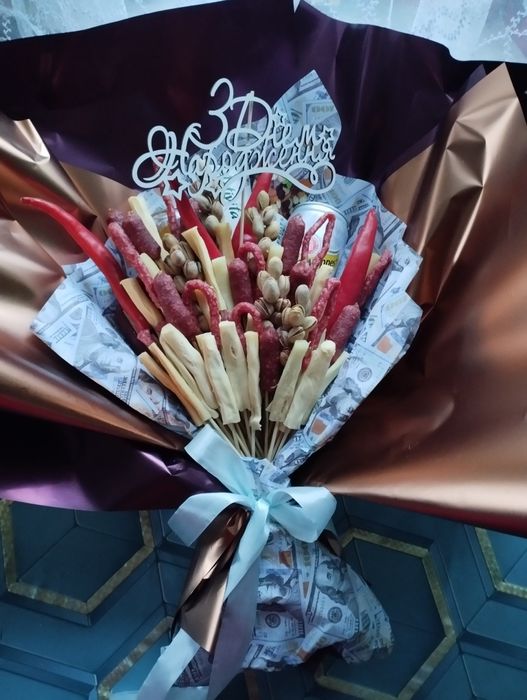 Їстівні букети на замовлення