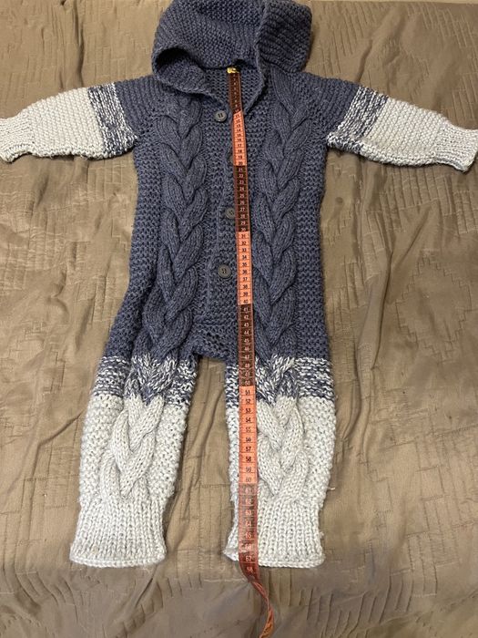 Комбинезон вязаный