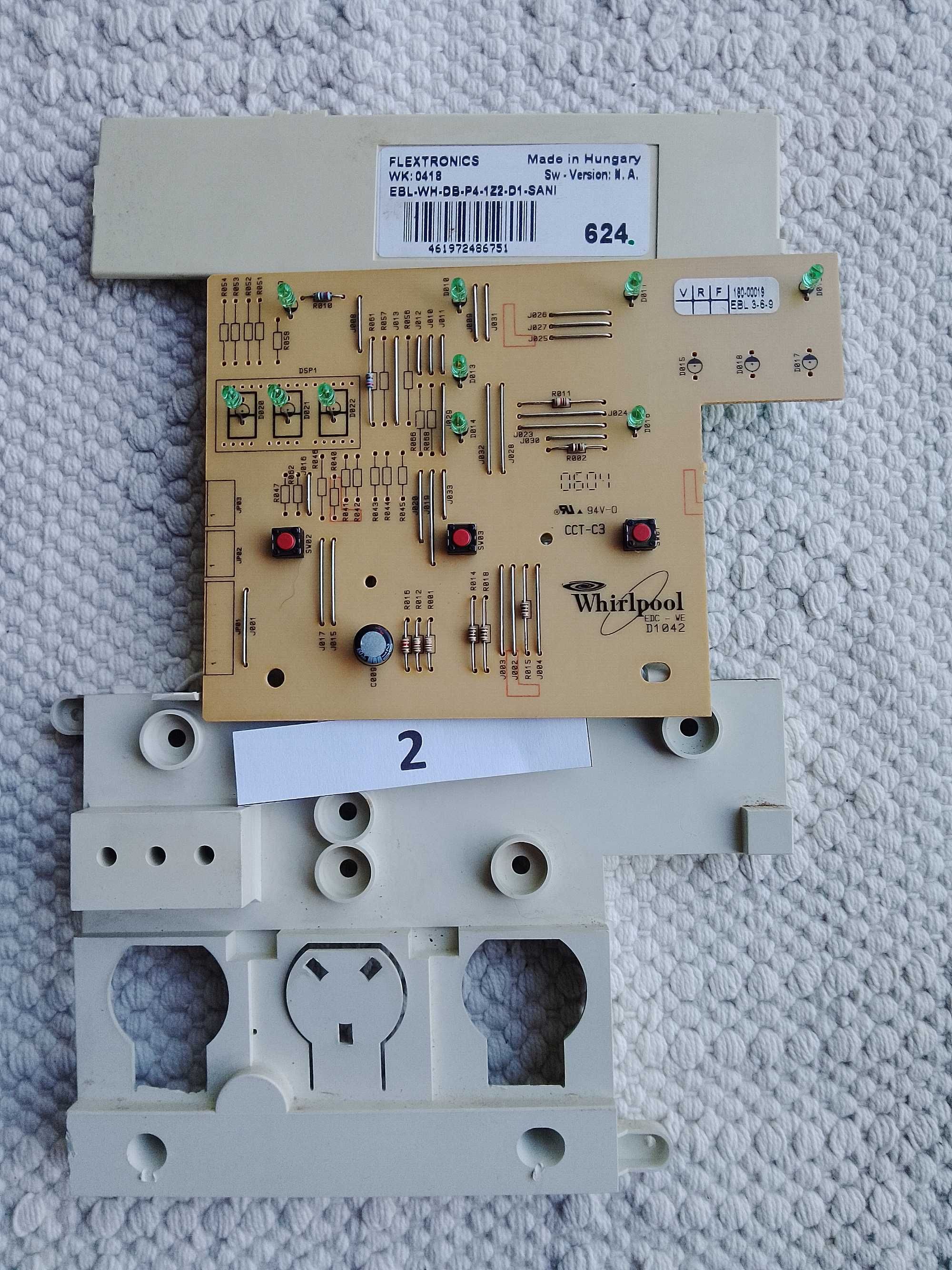 Peças para máquinas de loiça Whirlpool e Indesit