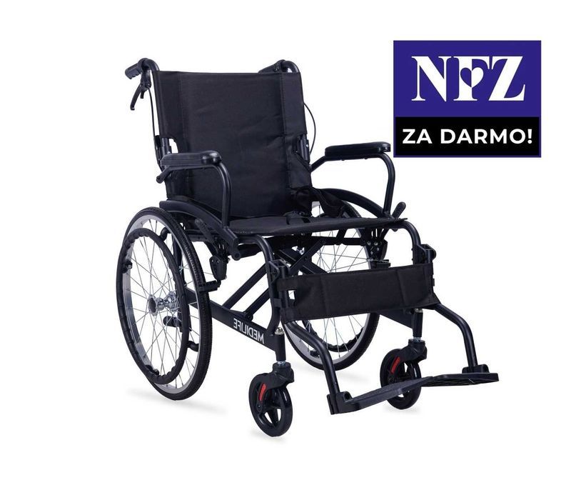 Wózek inwalidzki ZA DARMO zlecenie od LEKARZA RODZINNEGO POZ Medilife
