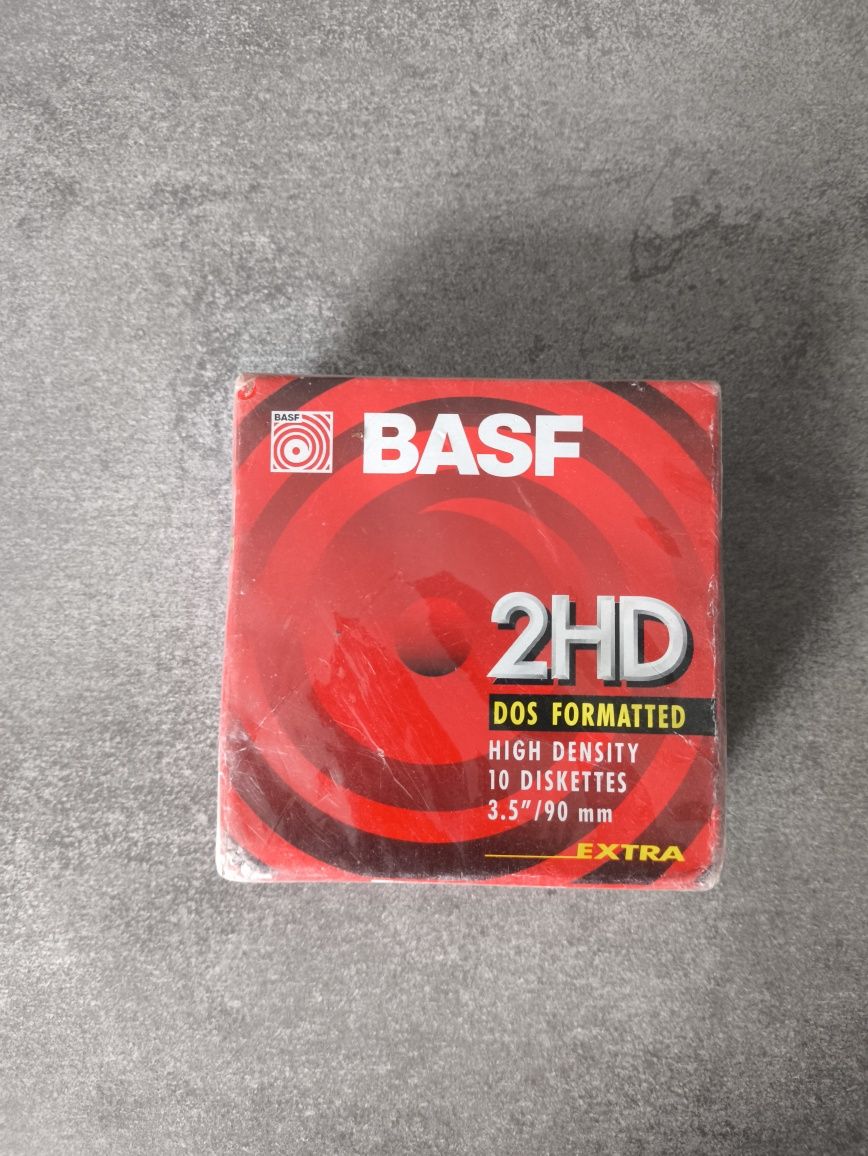 BASF 2HD 10 dyskietek 3.5 / 90 mm