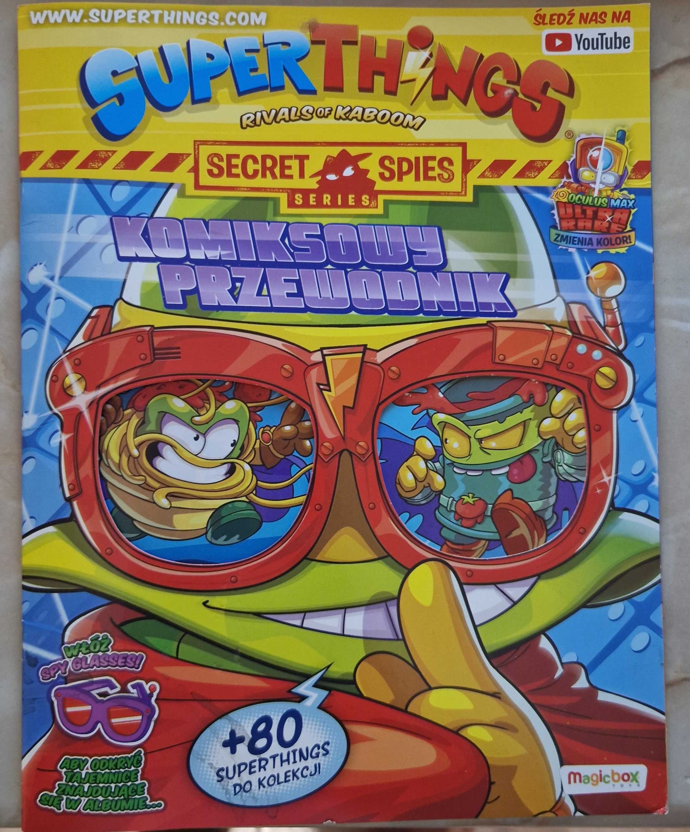Zestaw SuperZings Figurki Teczka Gazetki i autka