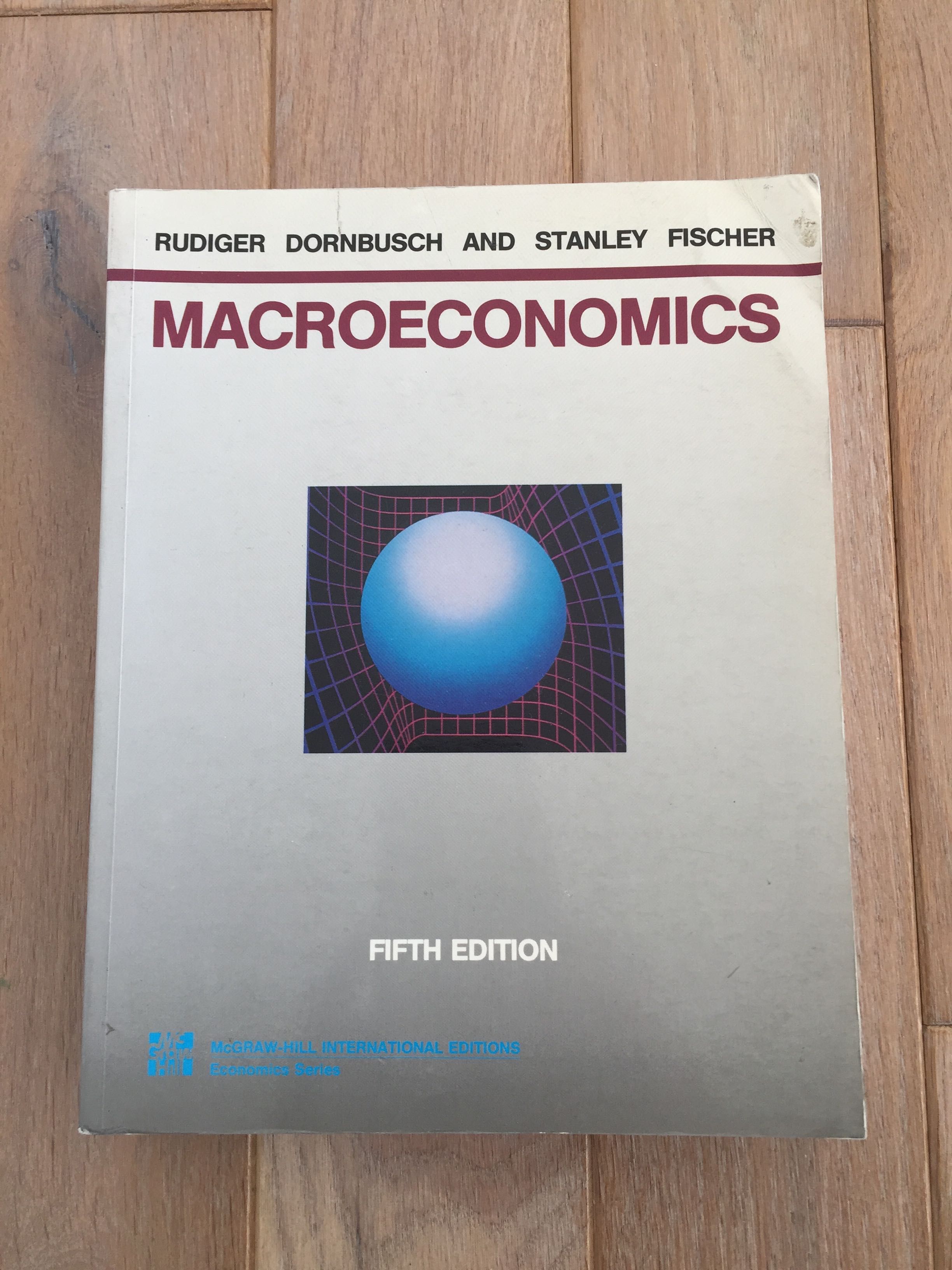 Macroeconomics, Rudiger Dornbusch and Stanley Fischer