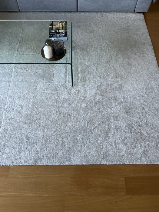 Tapete branco ikea knardrup