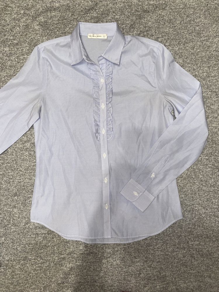 Женская рубашка ( блузка)  XS - S. Школьная блузка для девочки