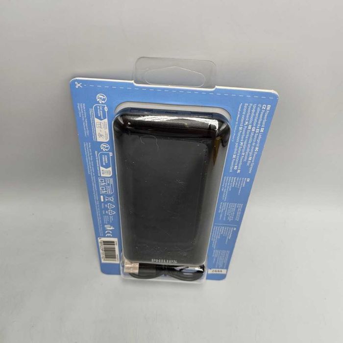 Power bank 10000mAh 2xUSB czarny Philips