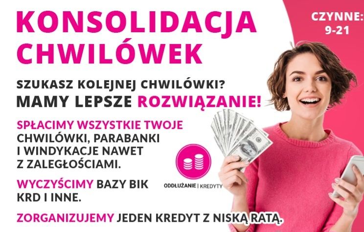 pożyczka prywatna spłata chwilówek kredyt na spłatę konsolidacja