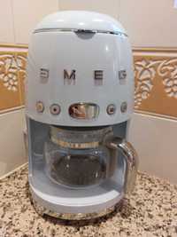 Smeg cafeteira/ máquina café azul