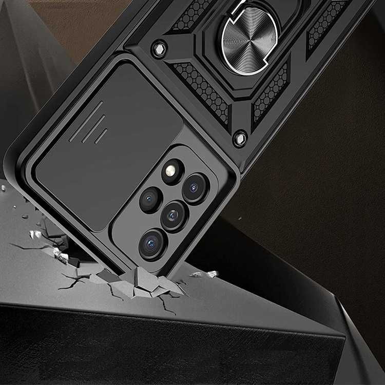 Etui Pancerne do Samsung Galaxy A51 + Szkło Hartowane