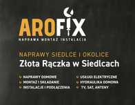 Złota rączka Siedlce - montaż, naprawy, podłączenia, awarie. Arofix