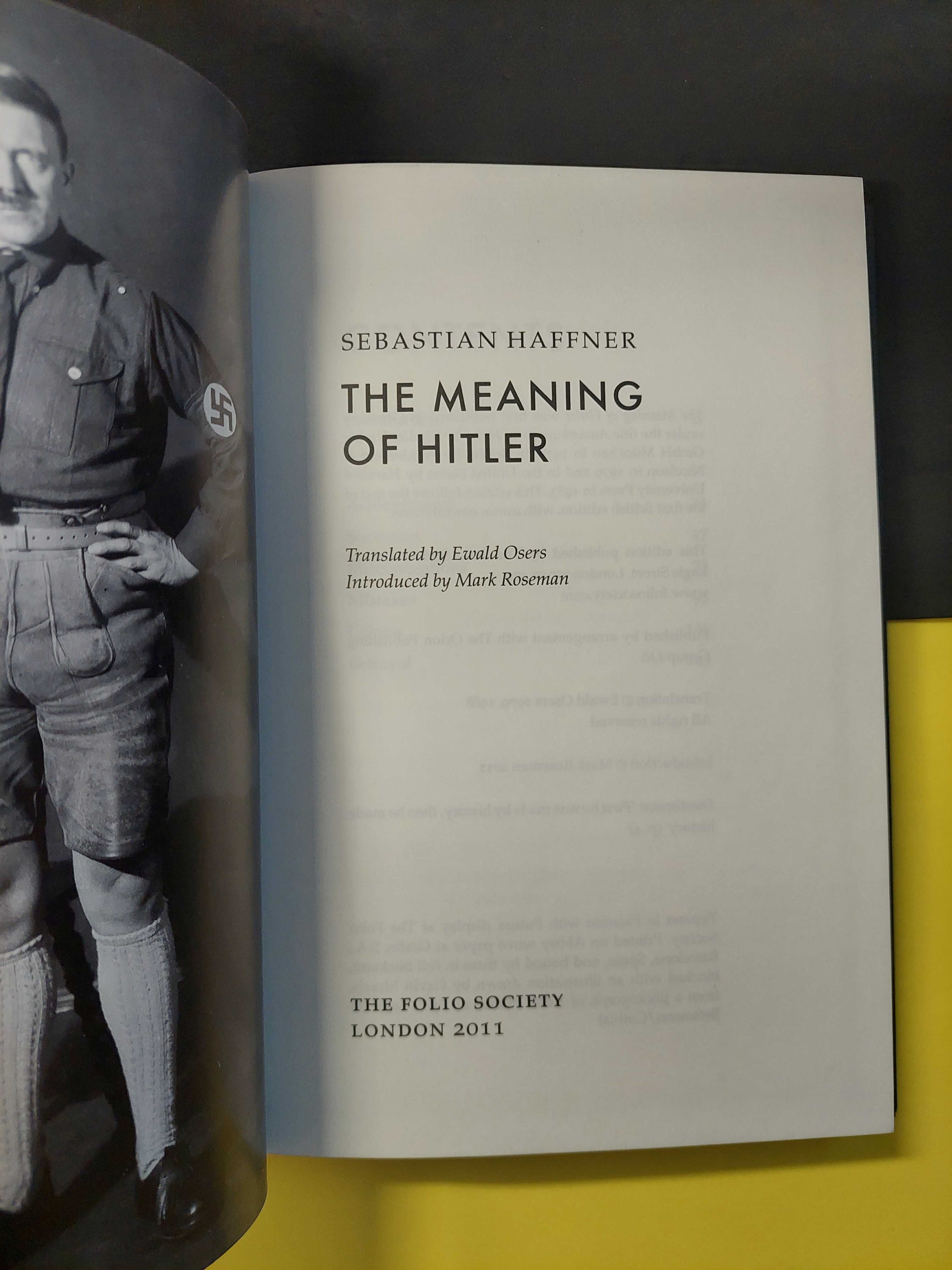 Sebastian Haffner - The Meaning Of Hitler