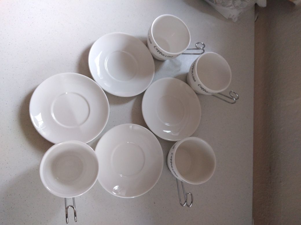 Komplet porcelanowy Cappuccino.
